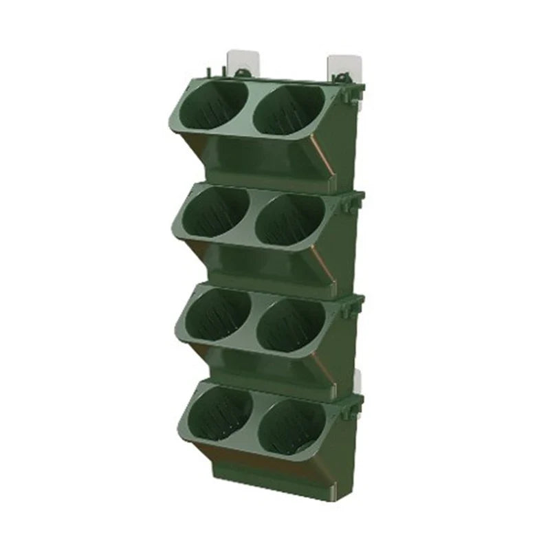 Stackable Self Watering Wall Planter Pots