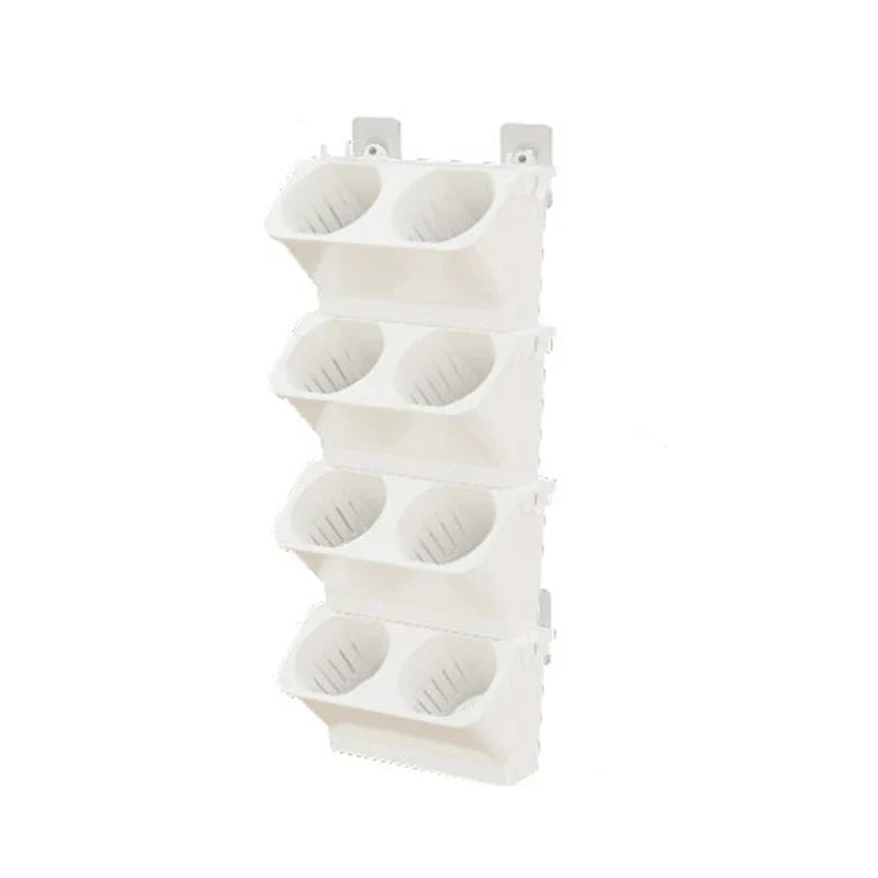 Stackable Self Watering Wall Planter Pots