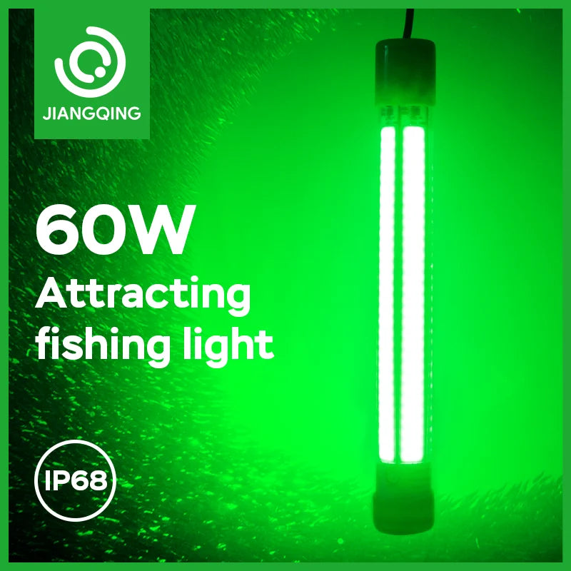 DC12V Waterproof LED Underwater Fishing Light 20W 60W