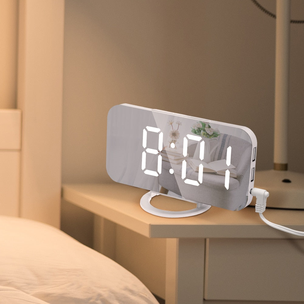 LumoTime - Sleek LED Digital Alarm Clock
