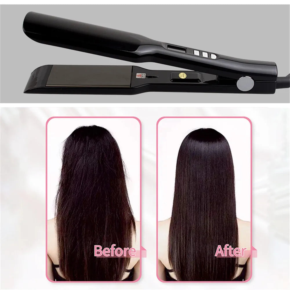 Professional Titanium Flat Iron Keratin Hair Styler 470℉