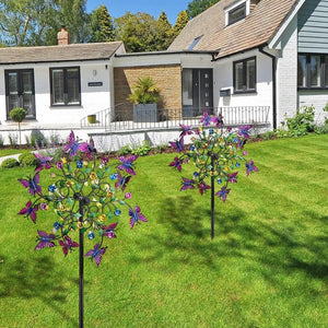 20cm Colorful Butterfly Garden Wind Spinner