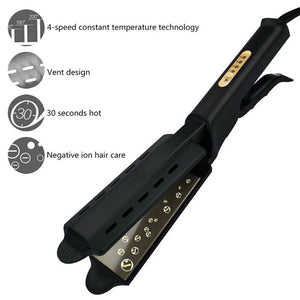 Adjustable Ceramic Tourmaline Ionic Hair Straightener