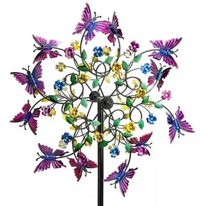 20cm Colorful Butterfly Garden Wind Spinner