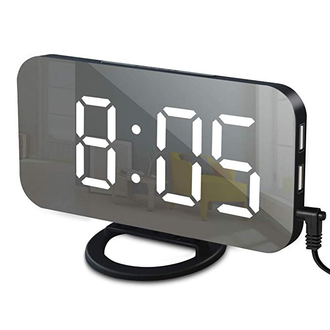 LumoTime - Sleek LED Digital Alarm Clock
