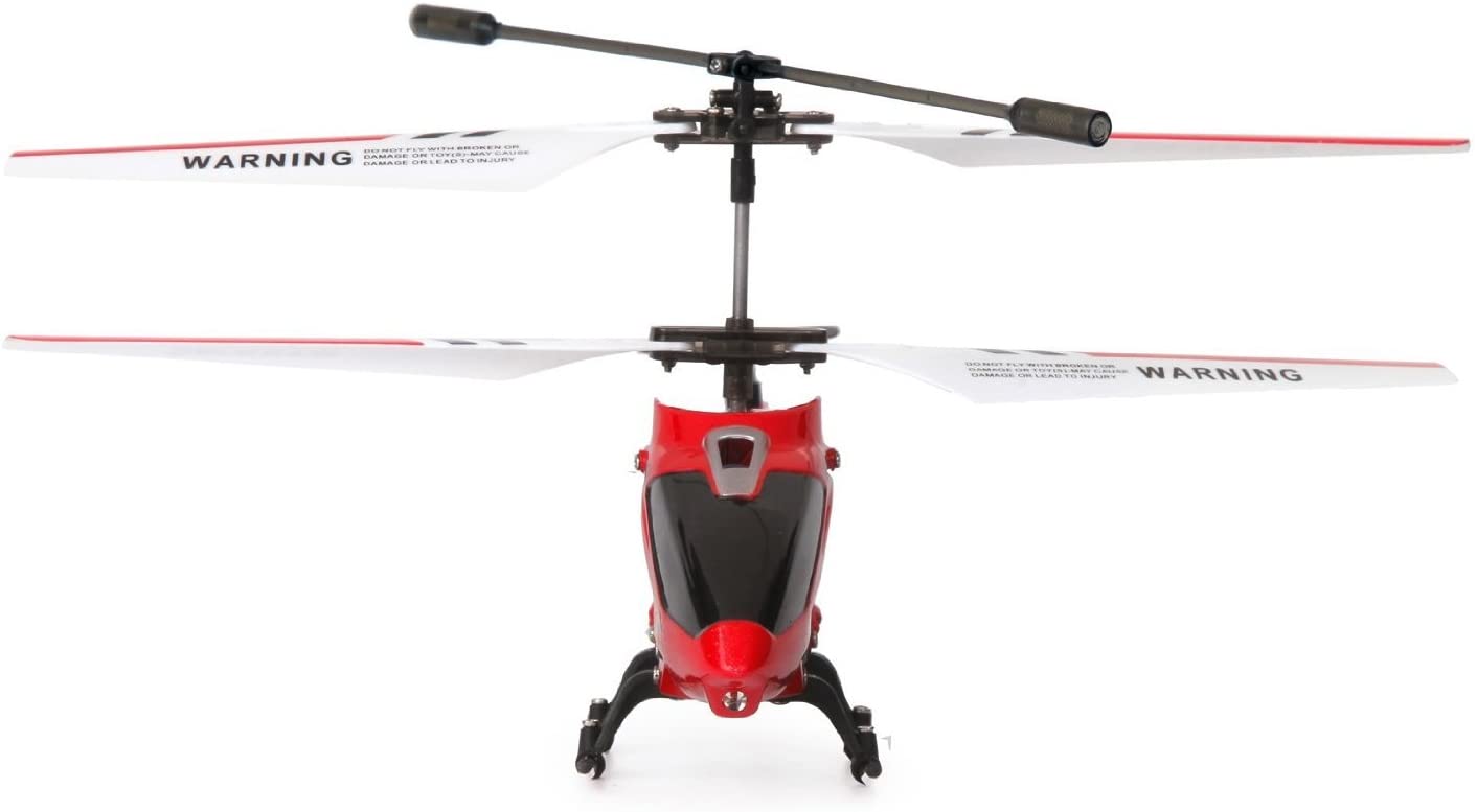 Hercules Unbreakable 3.5Ch Rc Helicopter Mini Rc Helicopter With Gyro Crimson