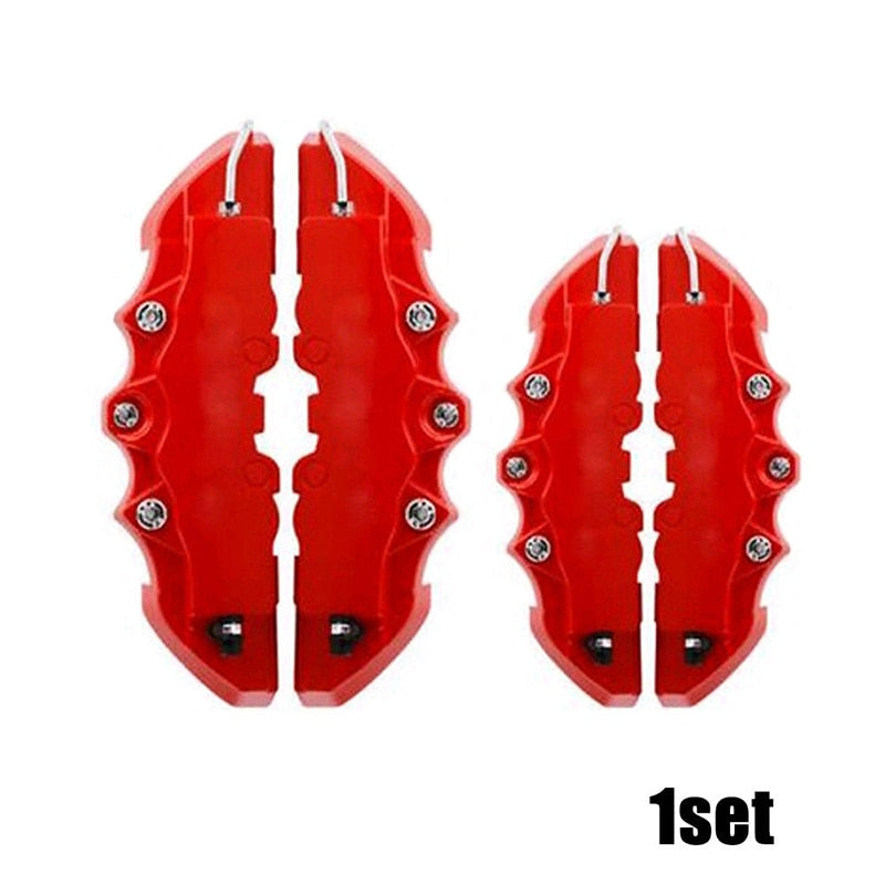 Car Brake Caliper Cover Red Brake  4 Pcs Universal Sets