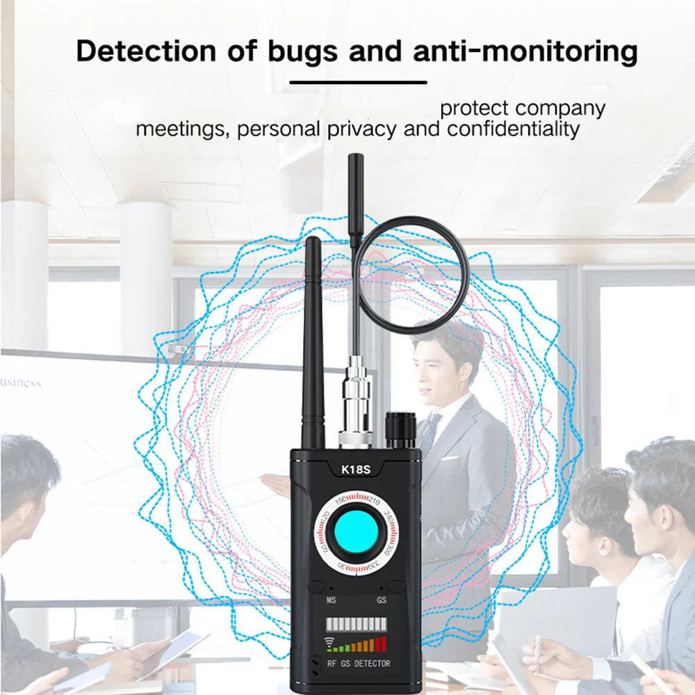 Handheld Rf Signal Detector With Camera Finder And Vibration Alarm 1005006113997482-EU Plug
