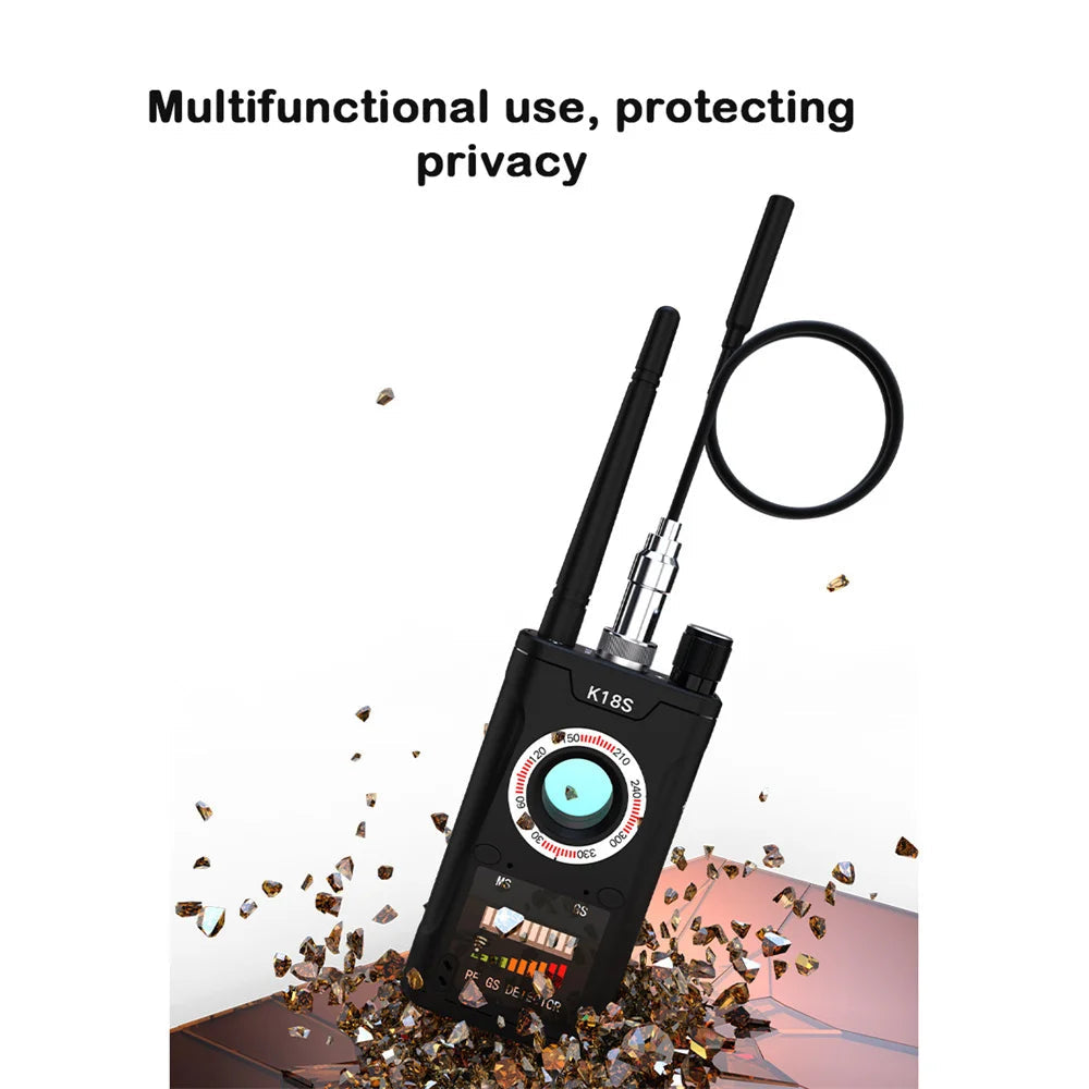 Handheld Rf Signal Detector With Camera Finder And Vibration Alarm 1005006113997482-EU Plug