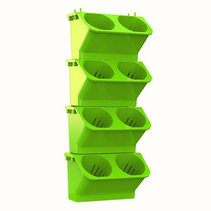 Stackable Self Watering Wall Planter Pots