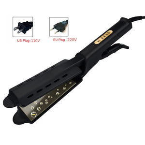 Ceramic Ionic Hair Straightener with Steam Function