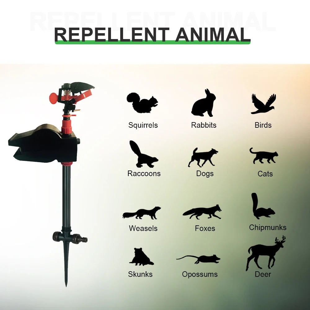 Animal Repellent Infrared Motion Sensor Sprinkler