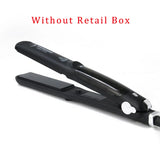 2-in-1 Professional Steam Hair Straightening & Curling Iron