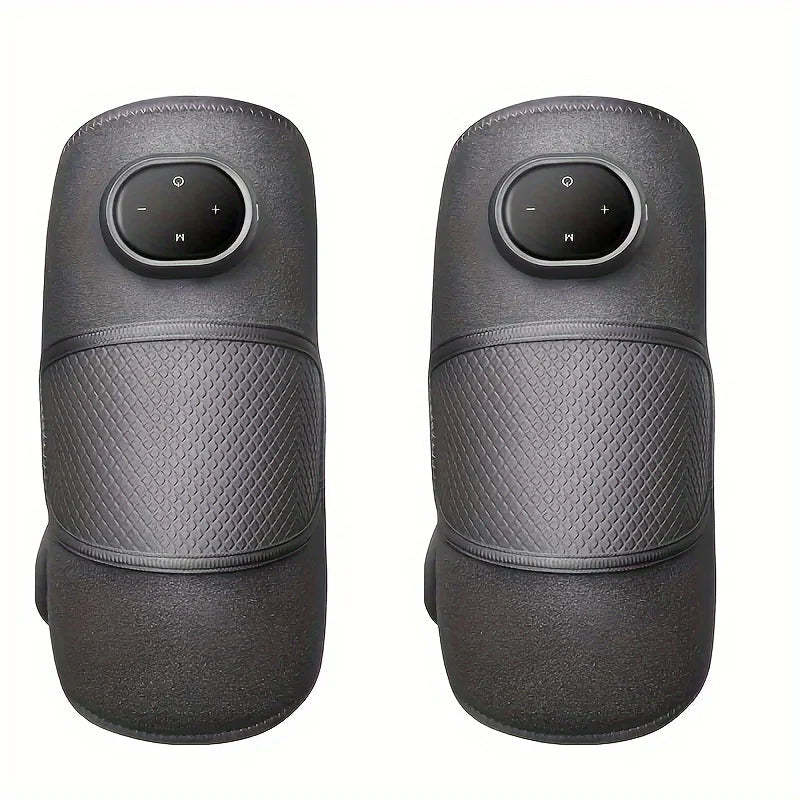 Heated Knee Elbow Shoulder Support Wrap With Vibration And Heating Modes 1005008097829572-1Pcs Gray