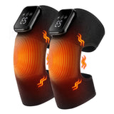 Heated Knee Massager Wrap With 3 Heat Levels And Vibration 1005010519634599-1PC Black
