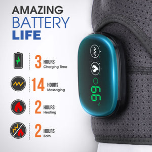 Electric Shoulder Heating Massager With Vibration For Arthritis Pain Relief