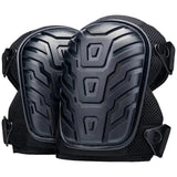 Heavy Duty Gel Cushion Knee Pads With Adjustable Straps 1005006443844449-Black Short Style