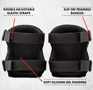 Heavy Duty Knee Pads With Gel Core And Eva Foam Padding 1005010044055750-Two