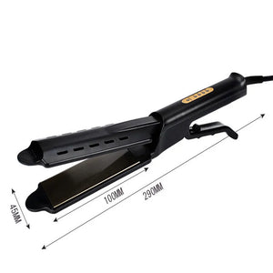 Adjustable Titanium Hair Straightener with Venting Holes