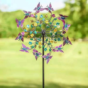 20cm Colorful Butterfly Garden Wind Spinner