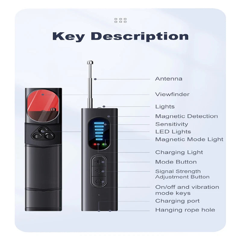Hidden Camera Detector Rf Signal Scanner For Anti Spy Security Protection 1005006967475436-al