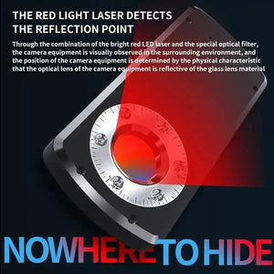 Hidden Camera Detector With Rf Ir Red Modes For Privacy Protection 1005006995881049-al