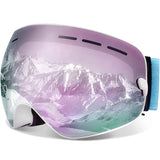 Interchangeable Lens Ski Goggles With Anti Fog Uv Protection Otg 32719782428-C2 Blue Blue