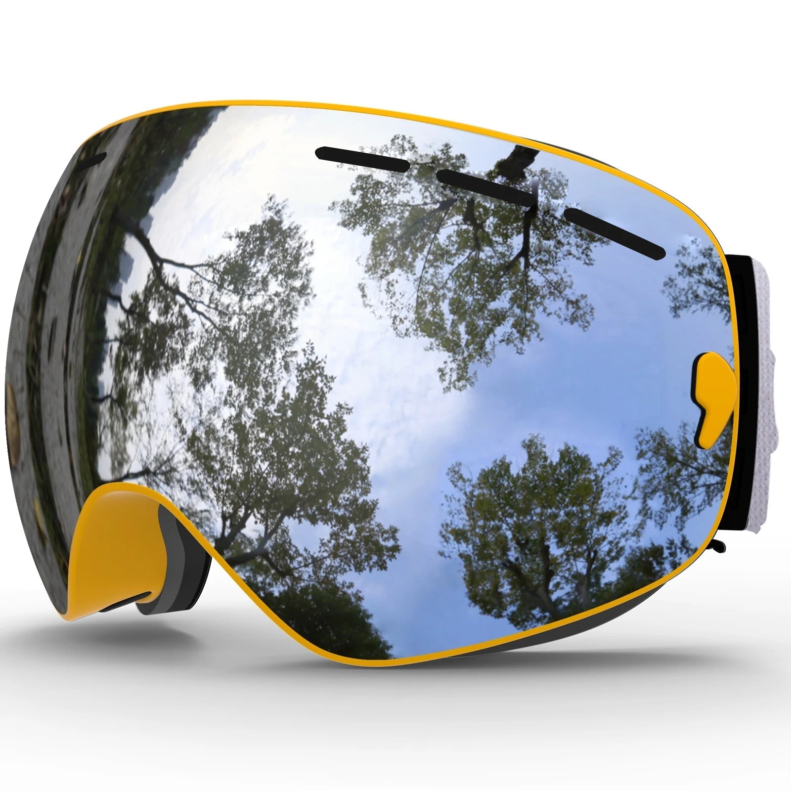 Interchangeable Lens Ski Goggles With Anti Fog Uv Protection Otg 32719782428-C2 Blue Blue