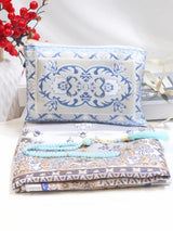 Islamic Prayer Rug Set With Beads And Portable Carry Bag 1005009446550718-grey