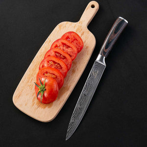 Japanese Chef Knives, Professional Kitchen Knife Set, Stainless Steel Professional Chef Knife Set