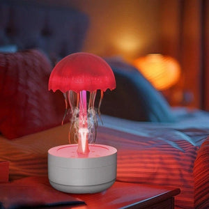 Jellyfish Aesthetic Essential Oil Diffuser with 7-Color Light