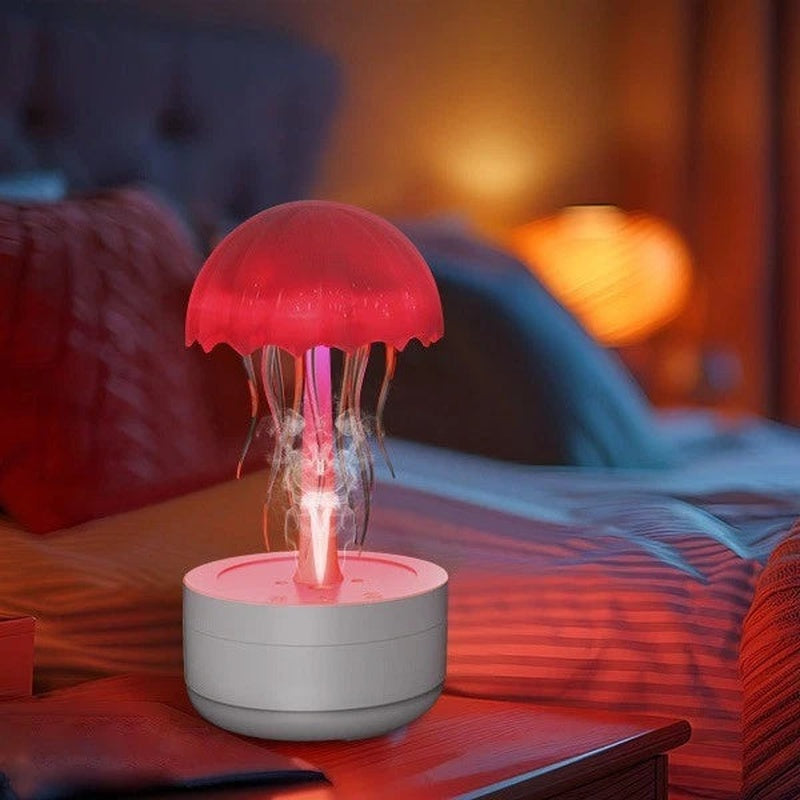 Jellyfish Aesthetic Essential Oil Diffuser with 7-Color Light