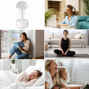 Jellyfish Aesthetic Essential Oil Diffuser with 7-Color Light