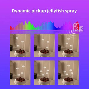 Jellyfish Ultrasonic Humidifier 250Ml Oil Diffuser With Remote And Lights 1005008770112233-EU