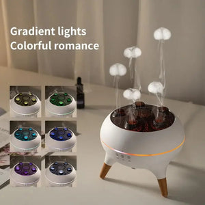 Jellyfish Ultrasonic Humidifier 250Ml Oil Diffuser With Remote And Lights 1005008770112233-EU