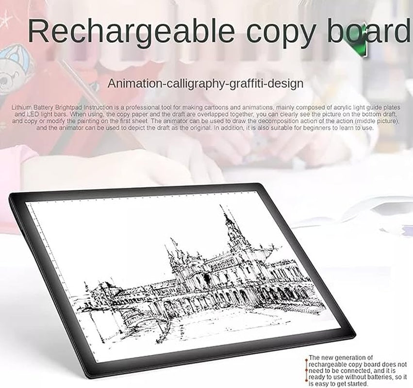 Kids Digital Drawing Tablet, Portable Electronic Sketch Pad