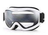 Kids Ski Goggles With Anti Fog Uv400 Lens And Flexible Frame 1005003217537497-D1 Black Red Kids