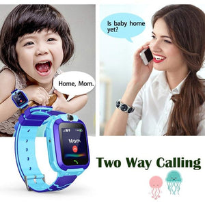 Kids Smart Watch with GPS Tracker, SOS, and Waterproof Design