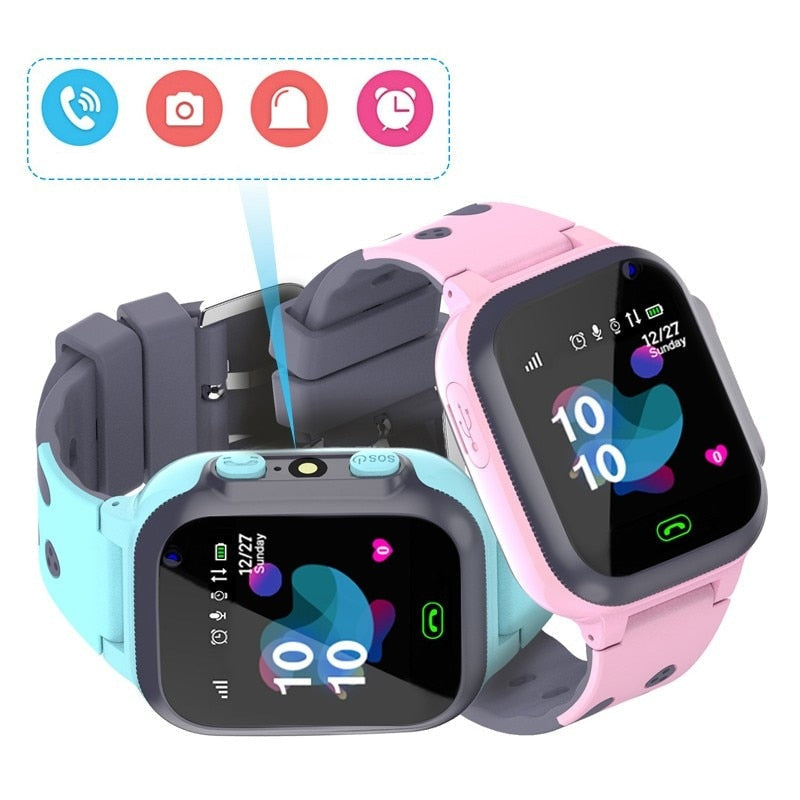 Kids Smartwatch with GPS, SOS, Camera, Two-Way Communication