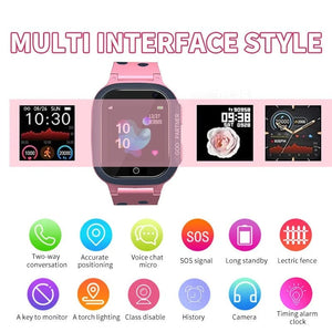 Kids Smartwatch with GPS, SOS, Camera, Two-Way Communication