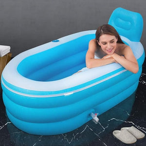 Large Portable Inflating Shower Bathtub For Adults