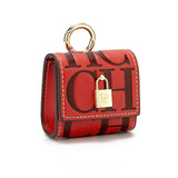 Leather Earbuds Storage Case With Valentines Gifts For Her Style 1005010666935710-CGS-03PINK