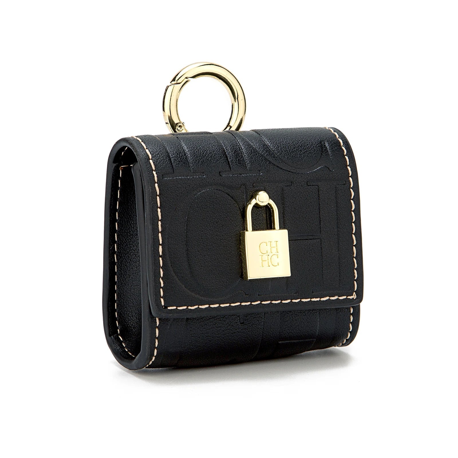 Leather Earbuds Storage Case With Valentines Gifts For Her Style 1005010666935710-CGS-03PINK