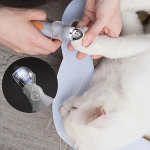 LED Light Pet Nail Clipper for Safe Trimming