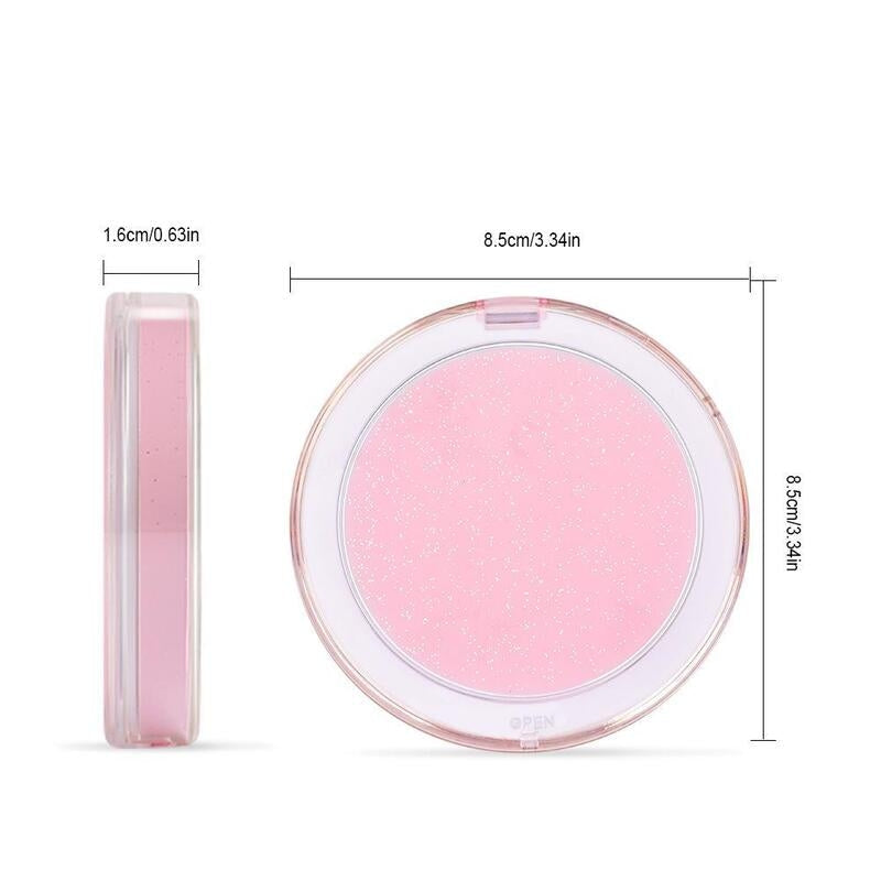 LED Lighted Compact Mirror 3X Magnifying Portable Sensor