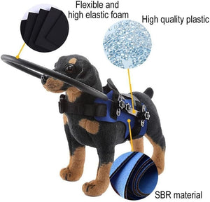 Lightweight Adjustable Blind Dog Halo Protective Anti-Collision Ring