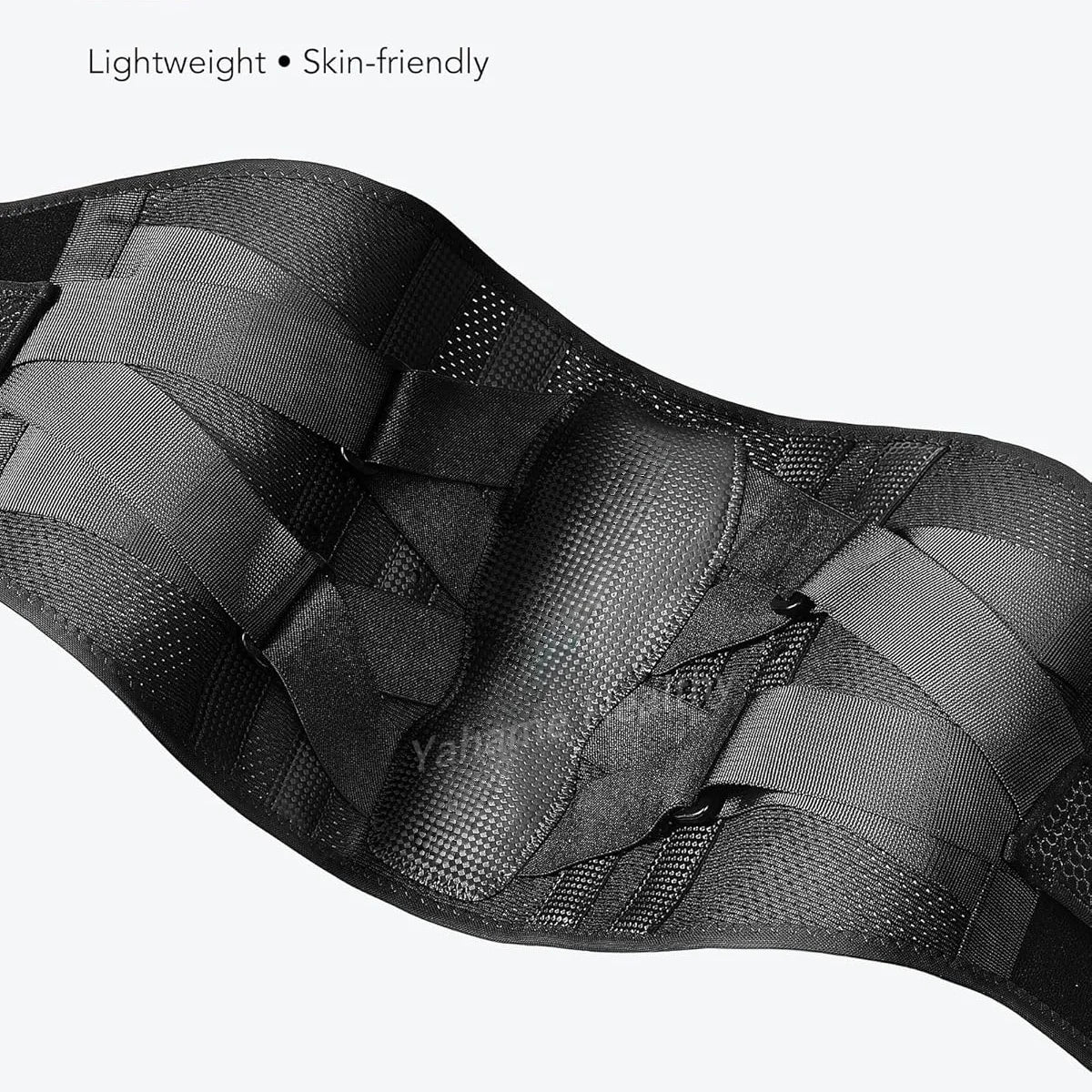 Lightweight Lumbar Support Belt Back Brace With Breathable Mesh And Splints 1005009465431815-S