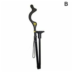 Lightweight Telescopic Folding Walking Cane with 360�� Traction Tip