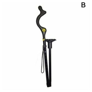 Lightweight Telescopic Folding Walking Cane with 360�� Traction Tip