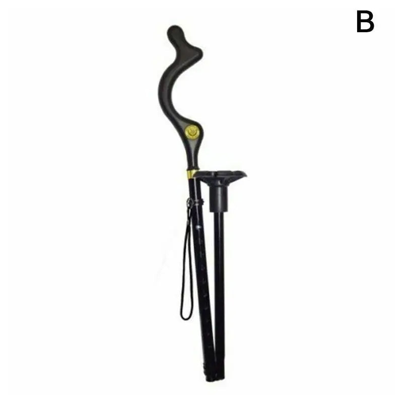Lightweight Telescopic Folding Walking Cane with 360�� Traction Tip